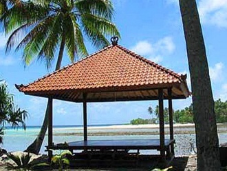 Wooden gazebo